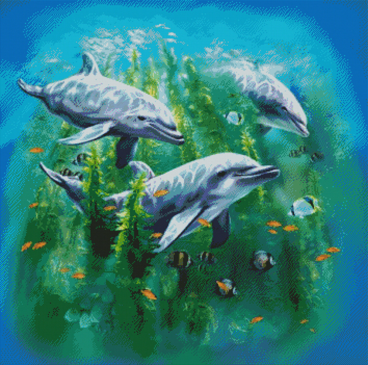 DIAMOND PAINTING -DELFIN