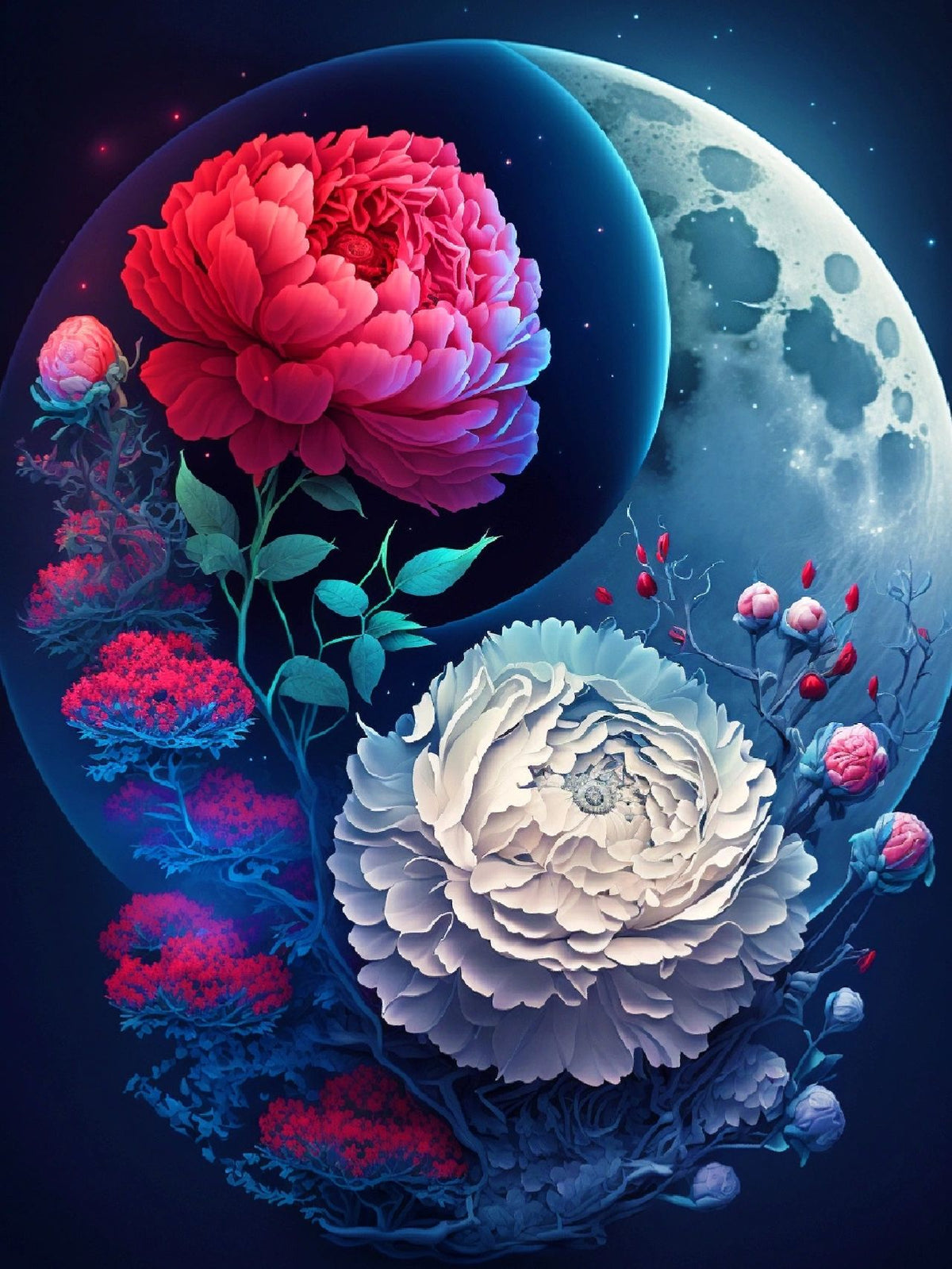 DIAMOND PAINTING -FRÖHLICHER VOLLMOND