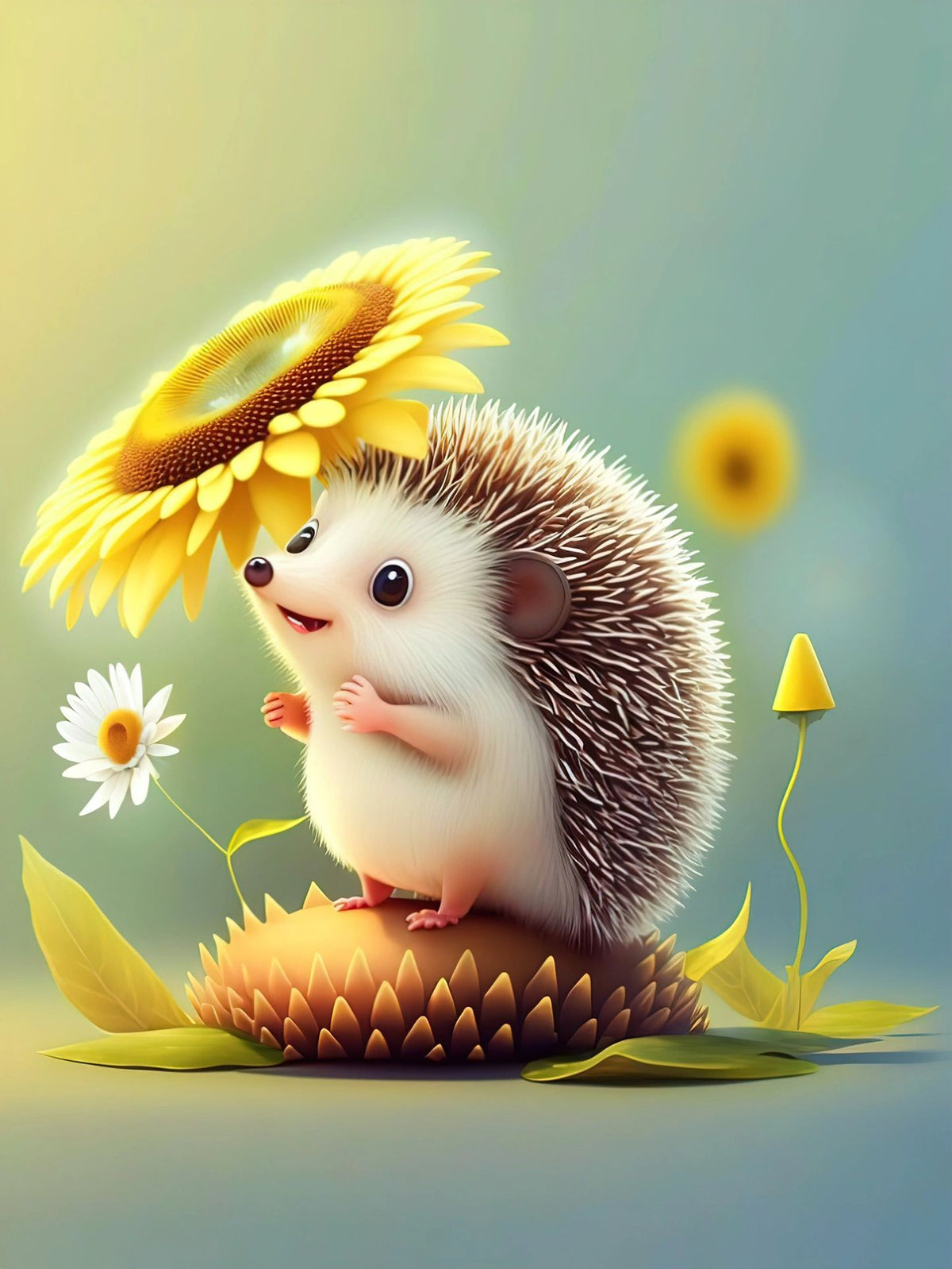 DIAMOND PAINTING -IGEL