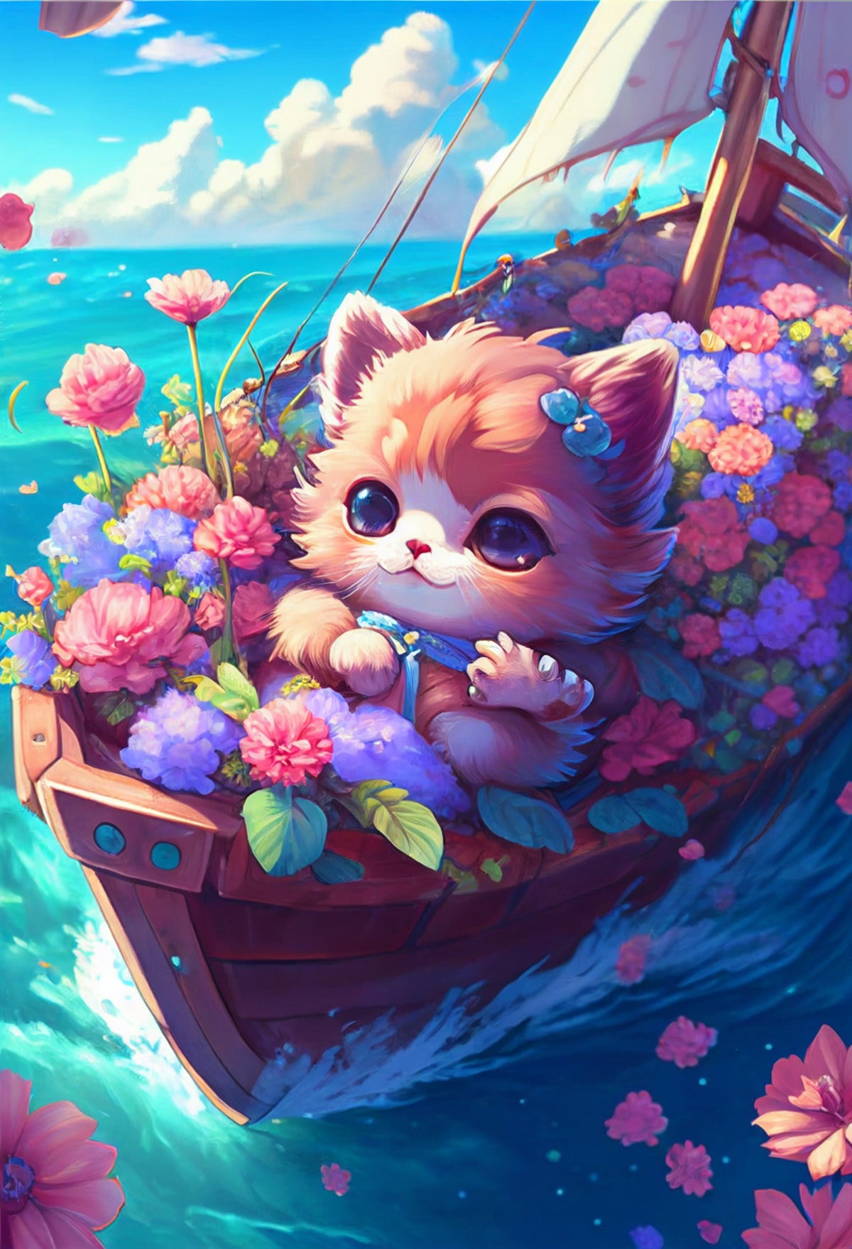 DIAMOND PAINTING -KATZE