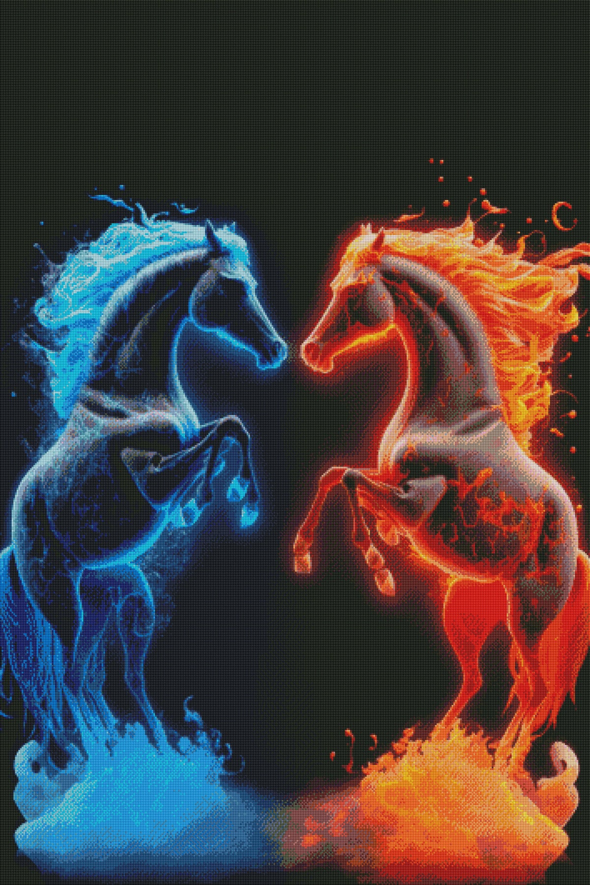 DIAMOND PAINTING -PFERD