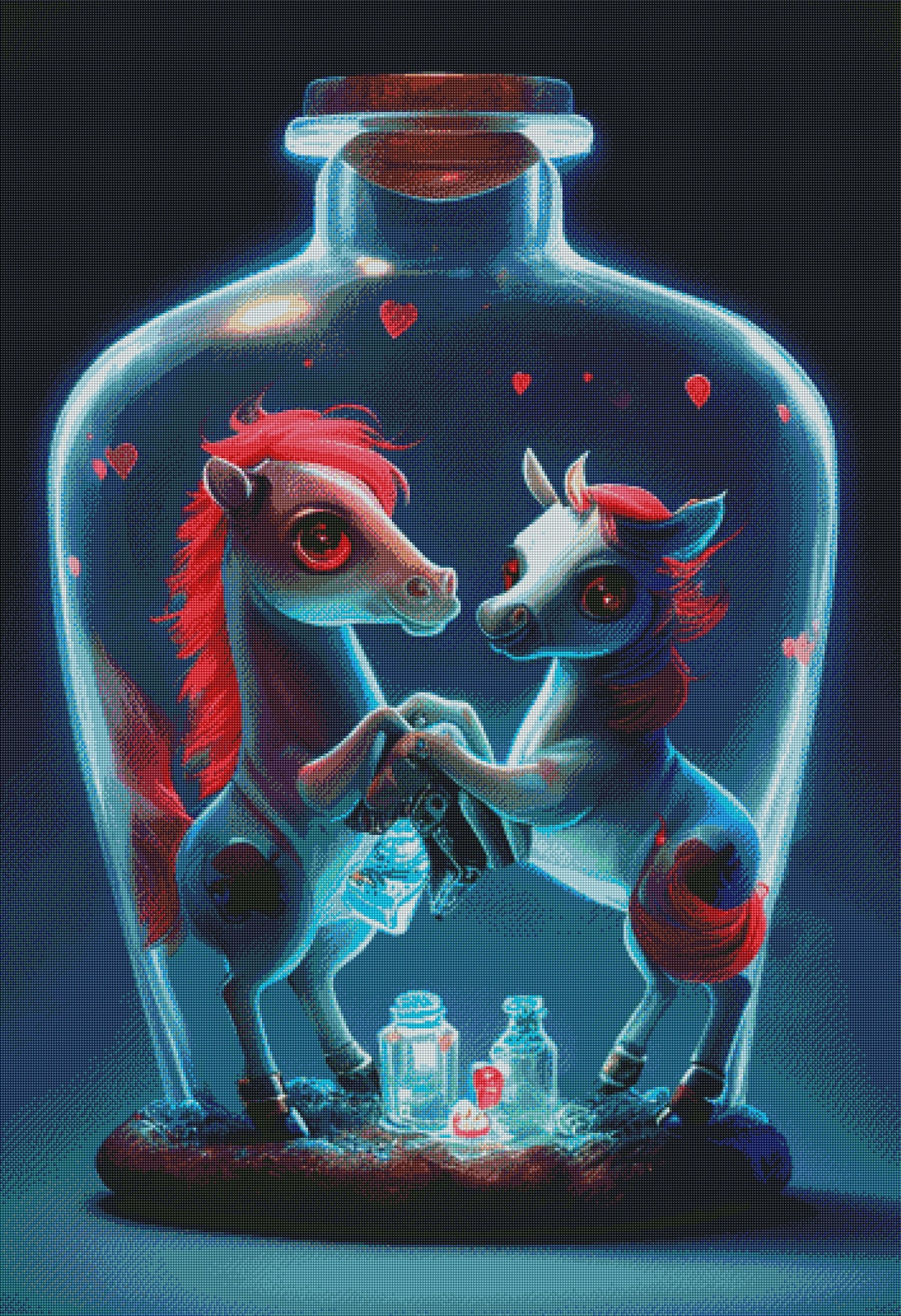 DIAMOND PAINTING -PFERD