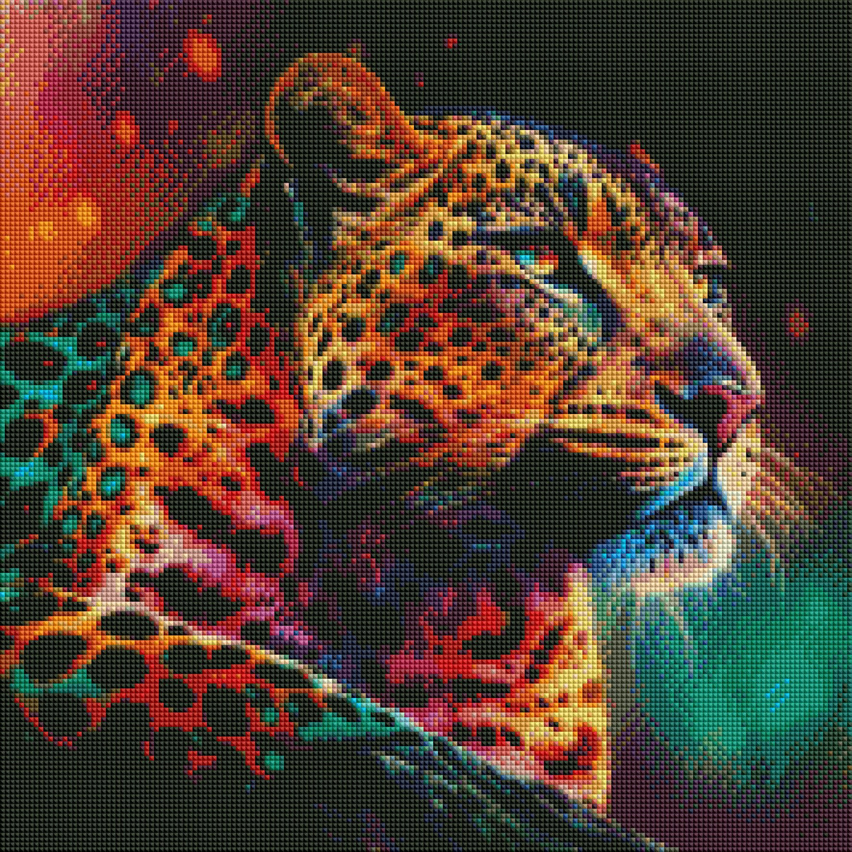 DIAMOND PAINTING -LEOPARD