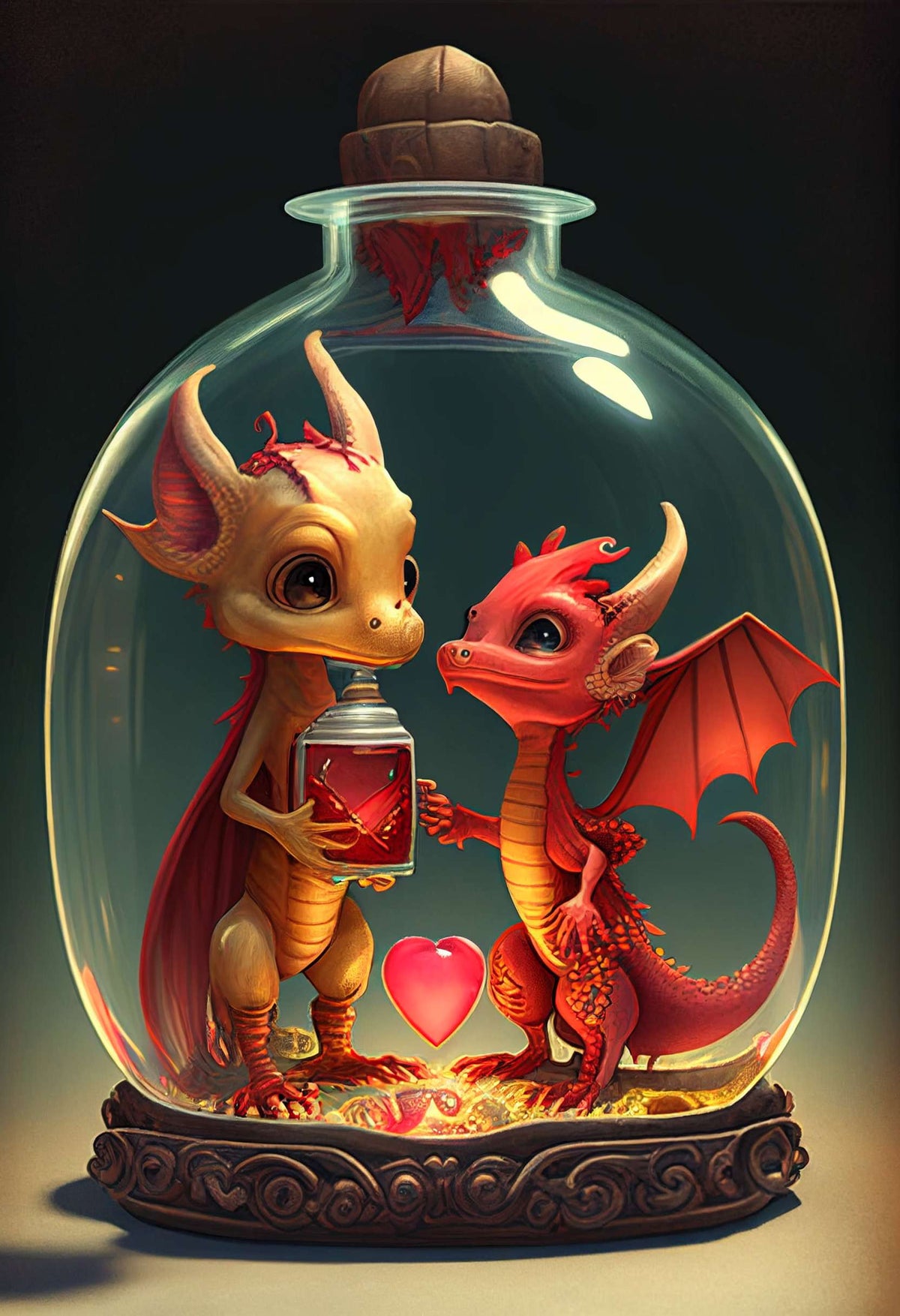 DIAMOND PAINTING -DRACHEN
