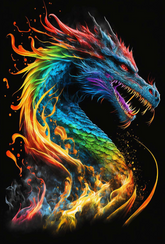 DIAMOND PAINTING -Drachen