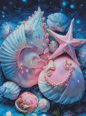 DIAMOND PAINTING -Muschel
