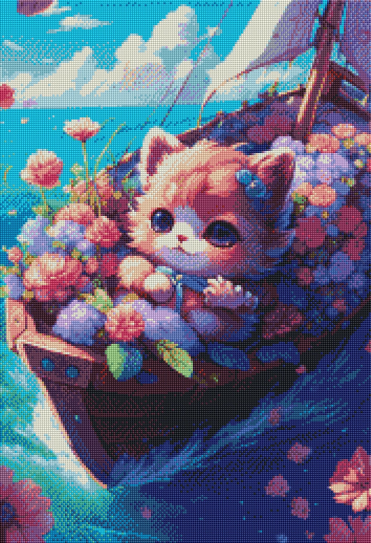 DIAMOND PAINTING -KATZE