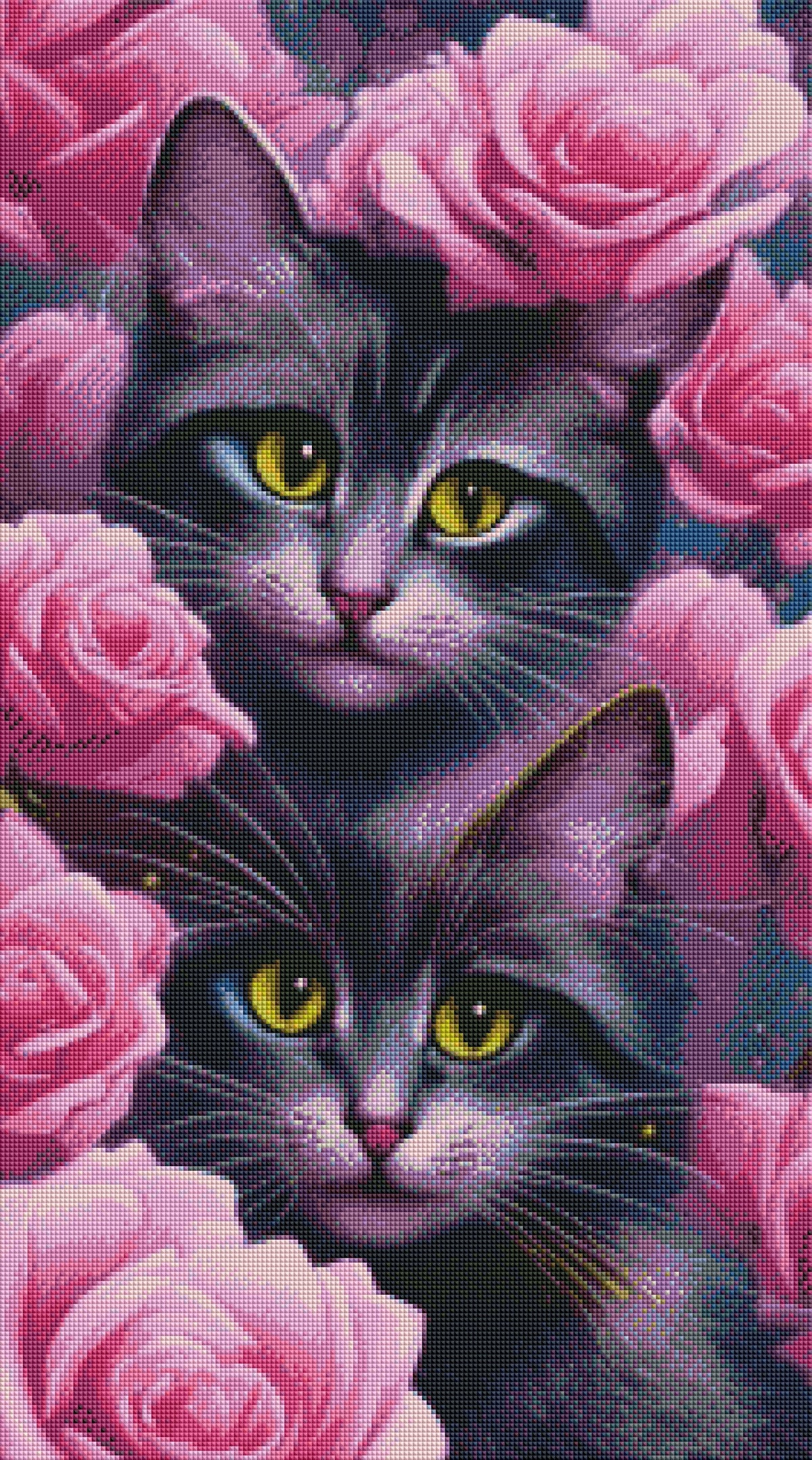 DIAMOND PAINTING -KATZE