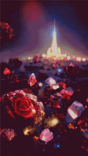 DIAMOND PAINTING - ROSEN