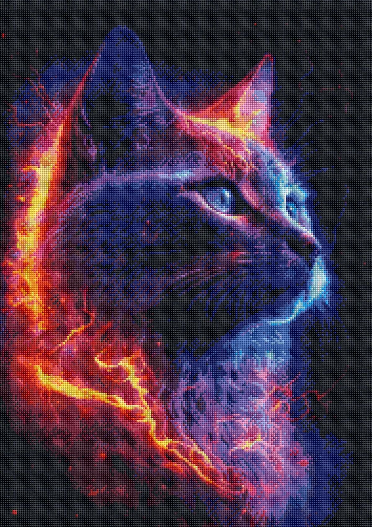 DIAMOND PAINTING -Katze