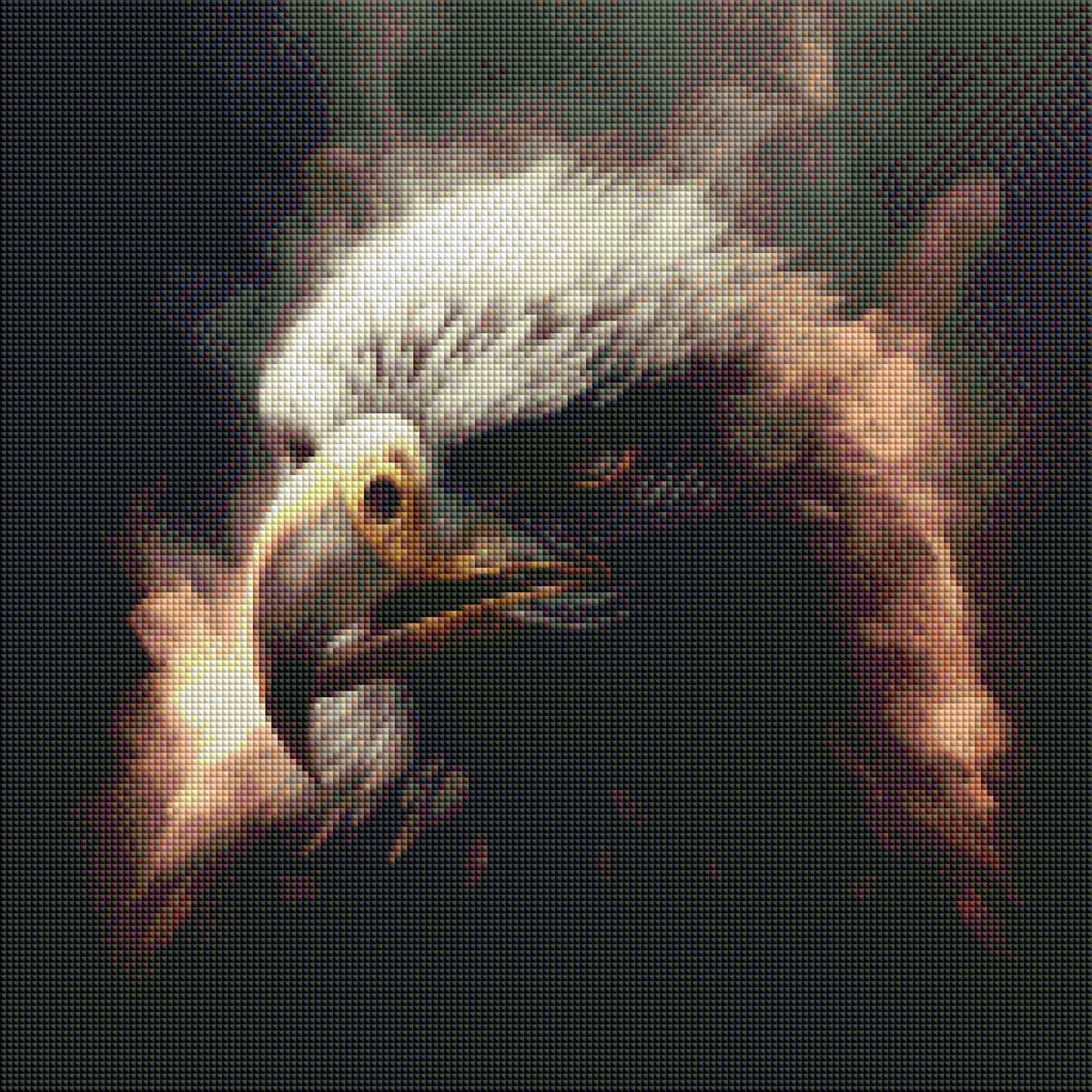 DIAMOND PAINTING -ADLER