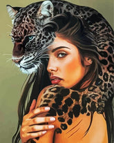 DIAMOND PAINTING - FRAU
