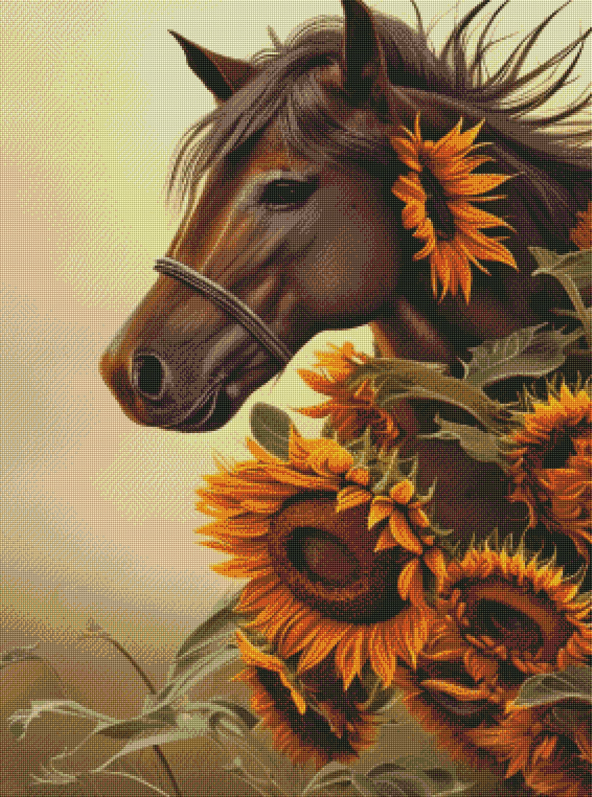 DIAMOND PAINTING -PFERD
