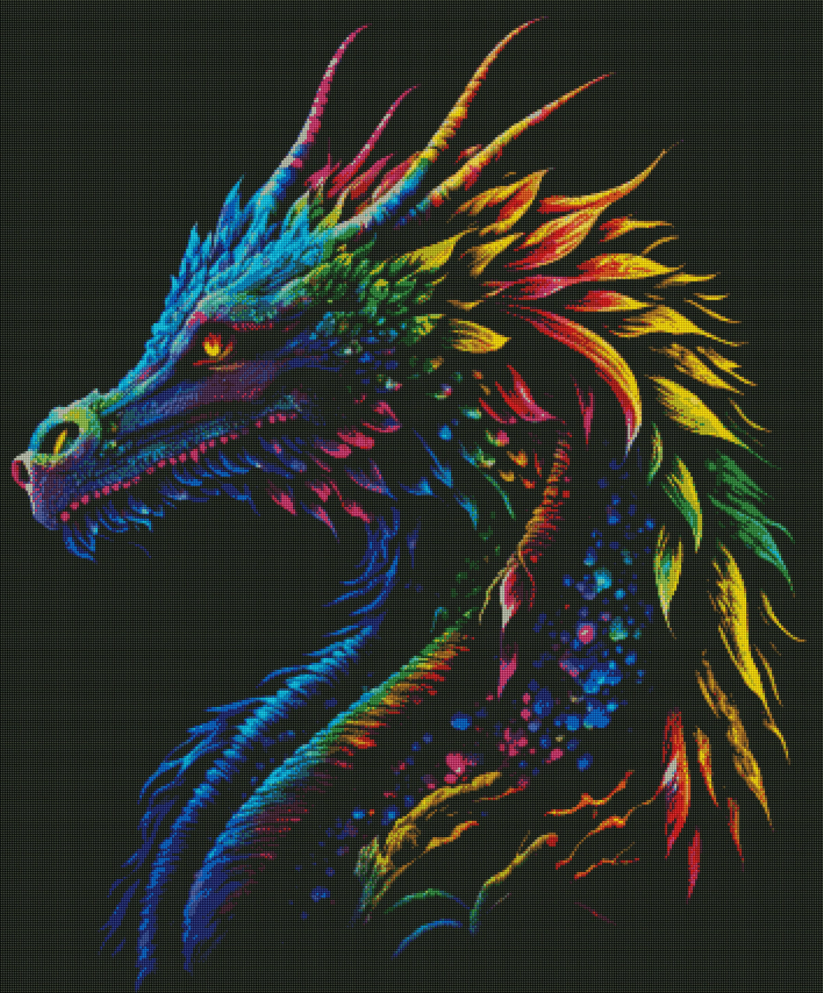DIAMOND PAINTING -Drachen