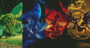 DIAMOND PAINTING - DRACHEN