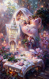DIAMOND PAINTING - HOCHZEITSSAAL