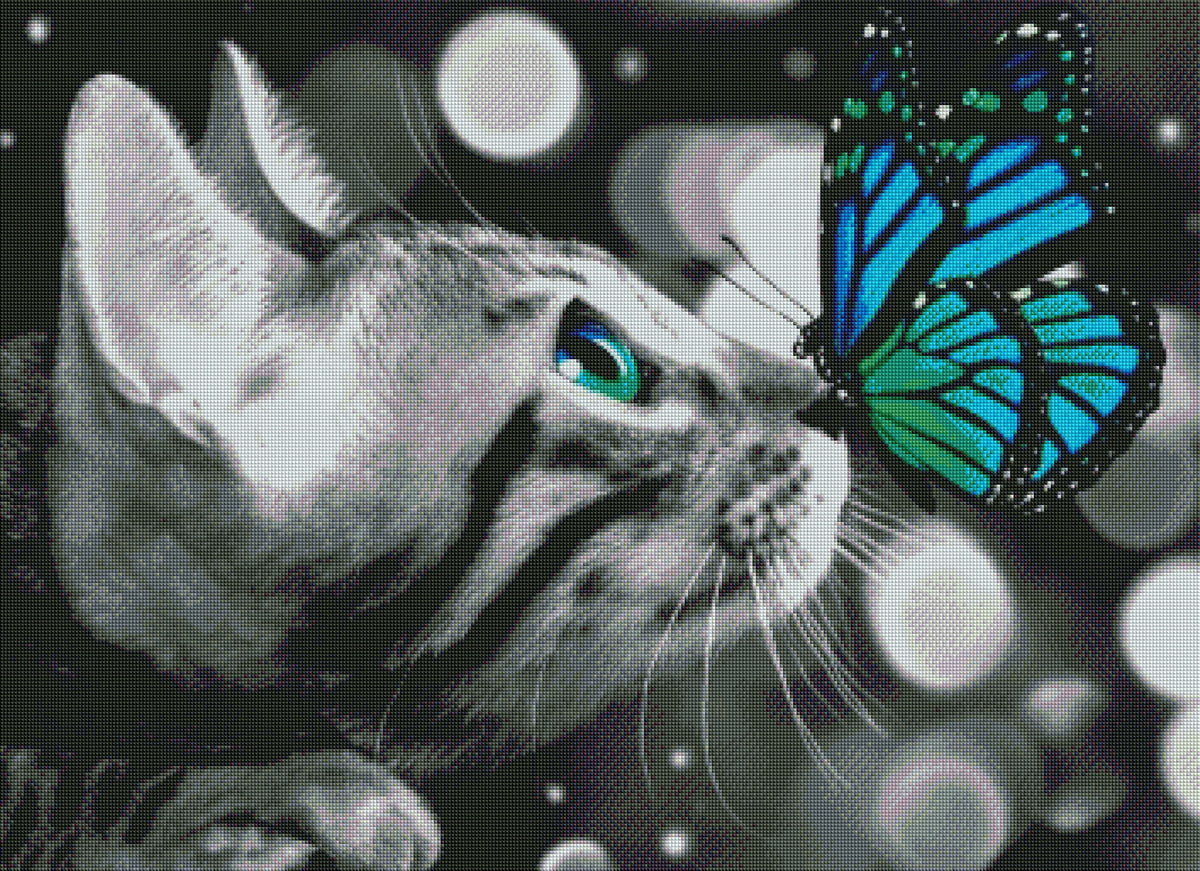 DIAMOND PAINTING -KATZE