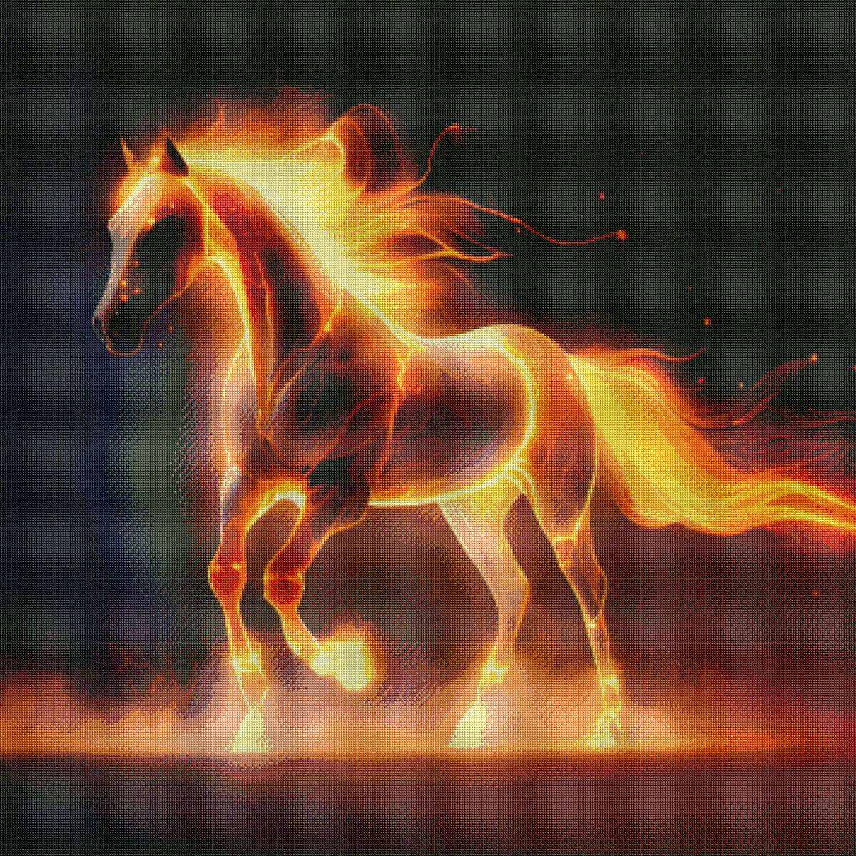 DIAMOND PAINTING -PFERD