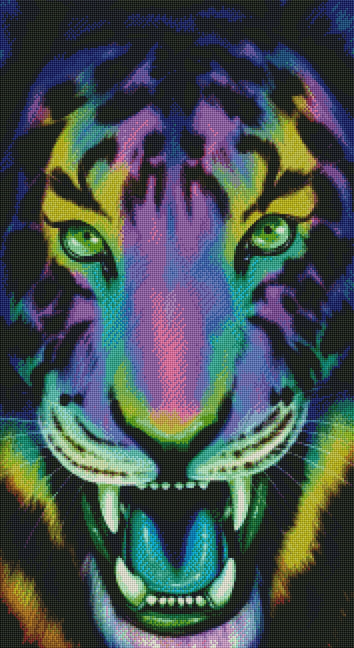 DIAMOND PAINTING - TIGER