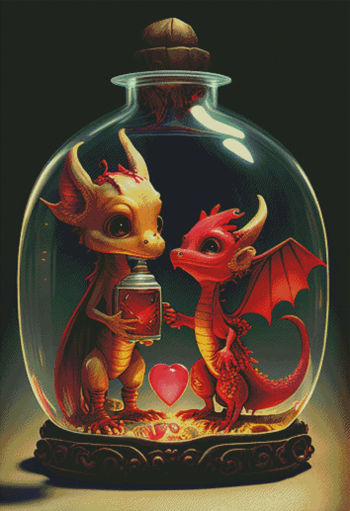 DIAMOND PAINTING -DRACHEN