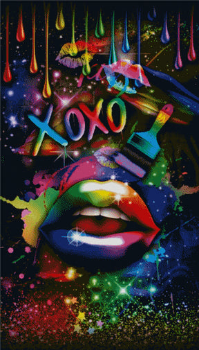 DIAMOND PAINTING - GRAFFITI