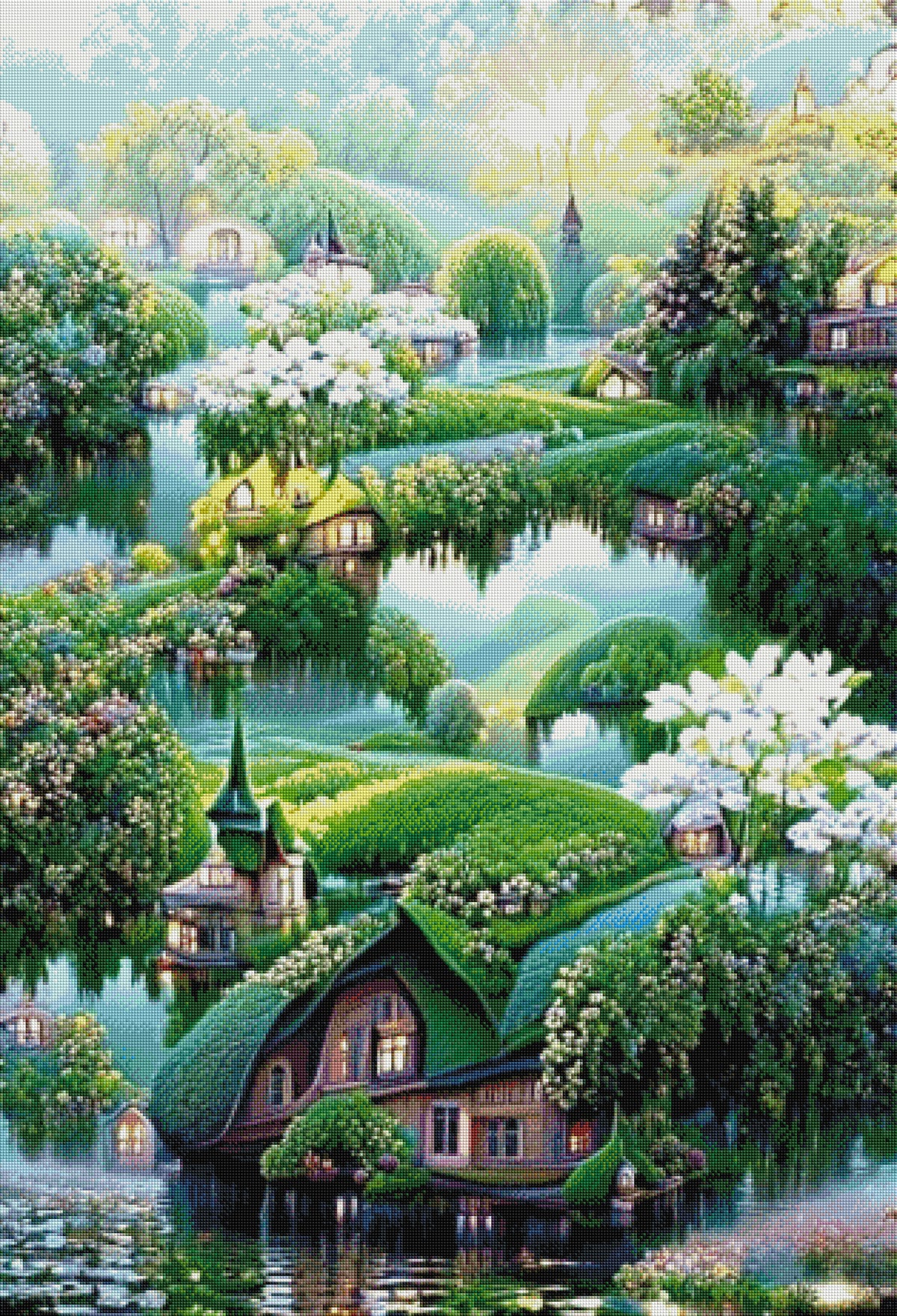 DIAMOND PAINTING - FANTASIEHAUS