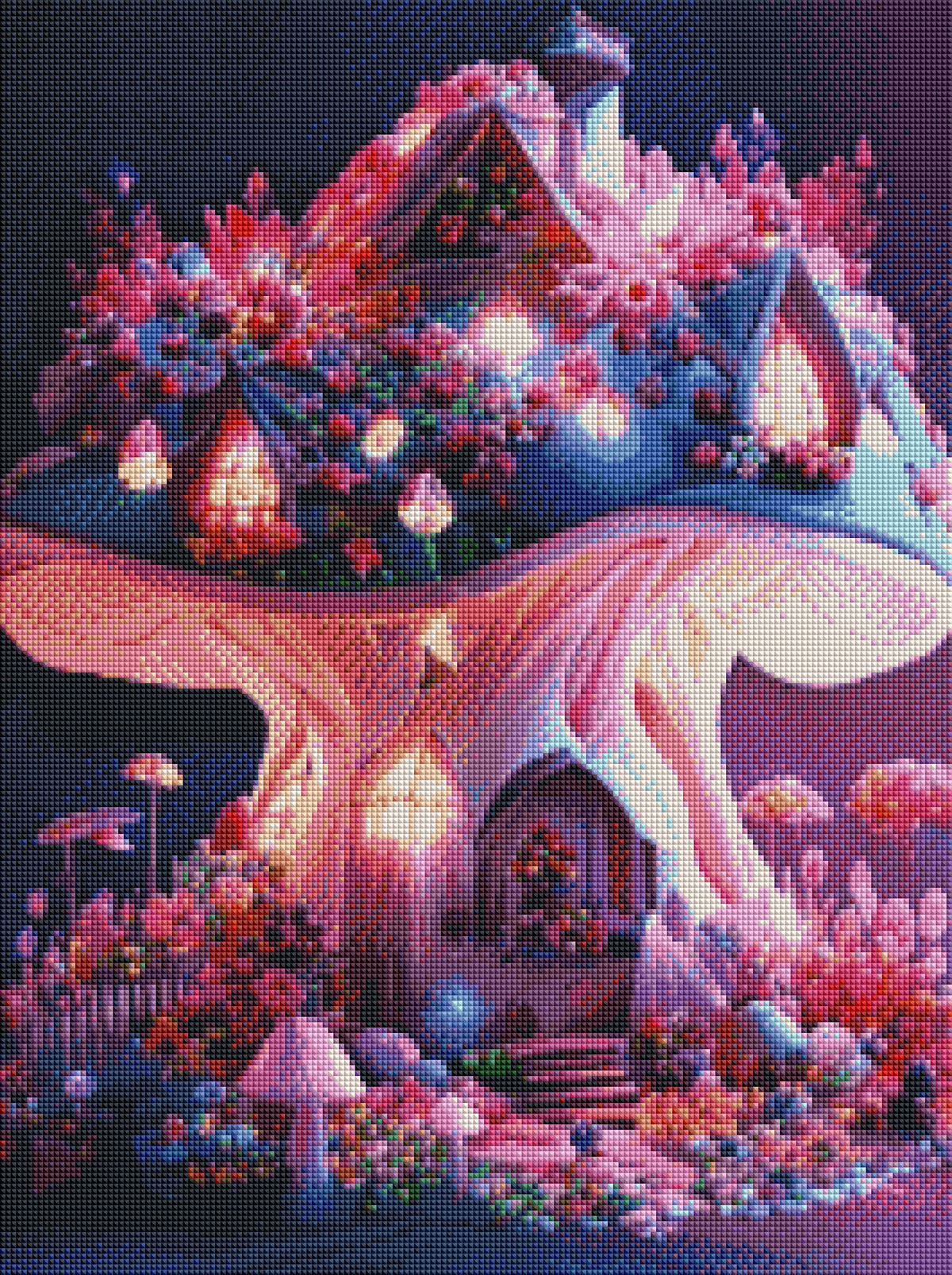 DIAMOND PAINTING -ELFENHAUS
