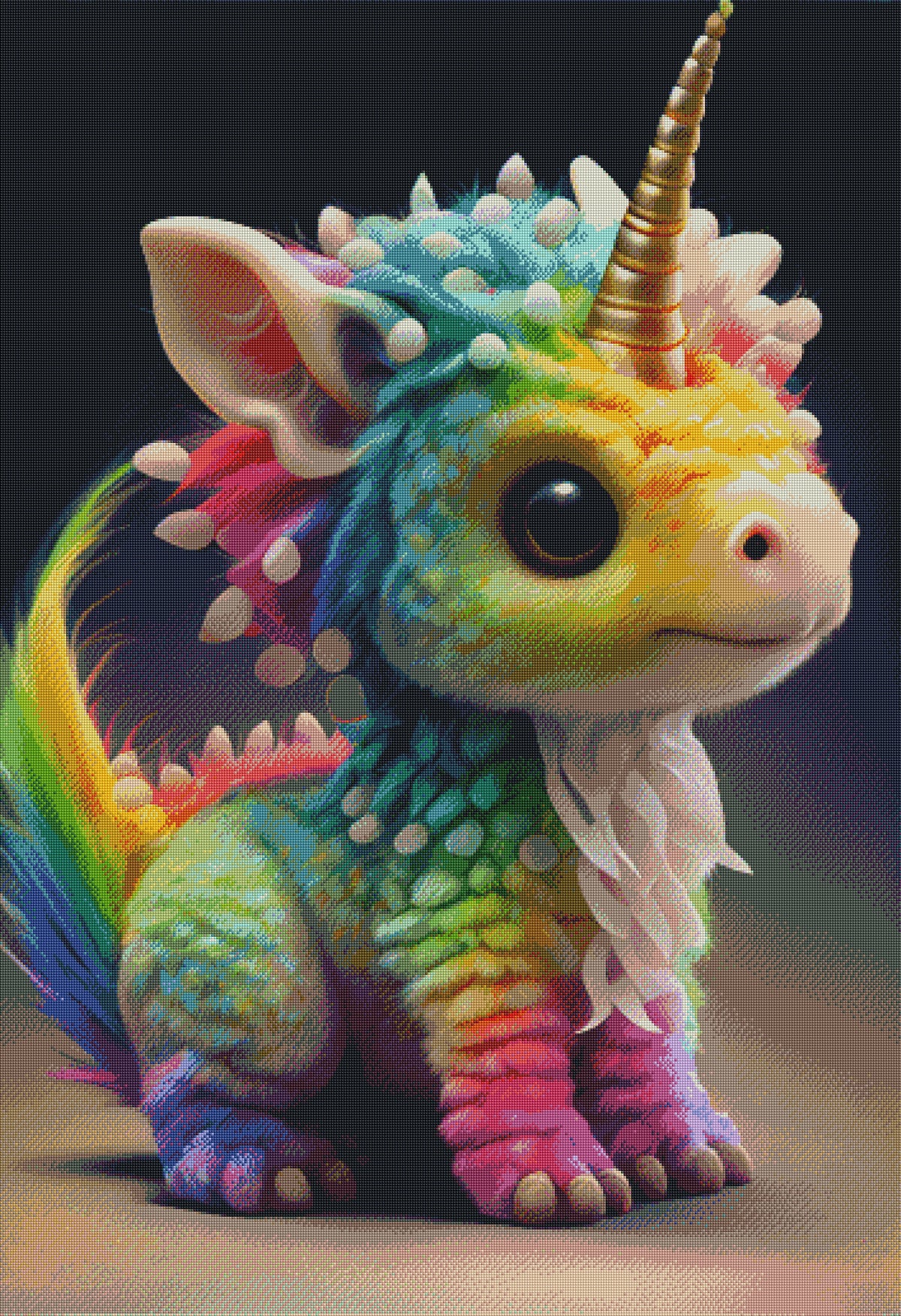 DIAMOND PAINTING -EINHORN