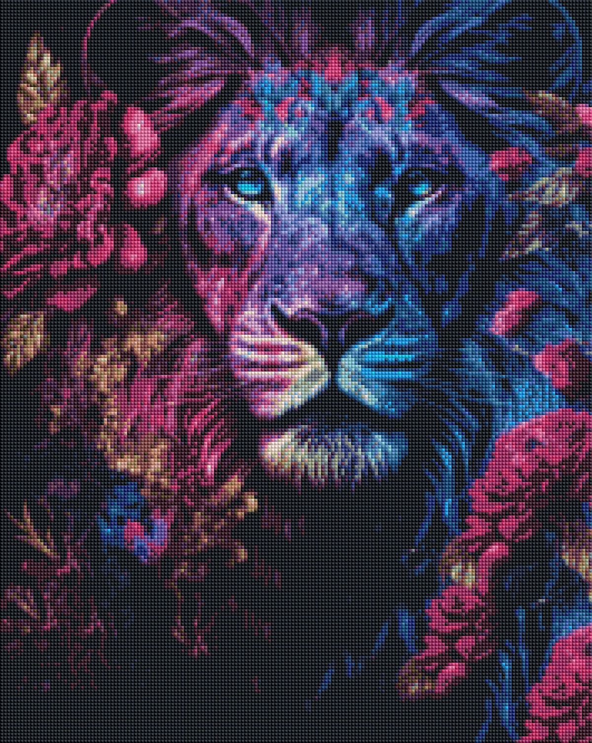 DIAMOND PAINTING -Löwe