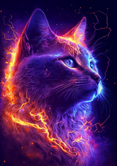DIAMOND PAINTING -Katze