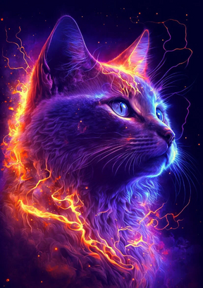 DIAMOND PAINTING -Katze