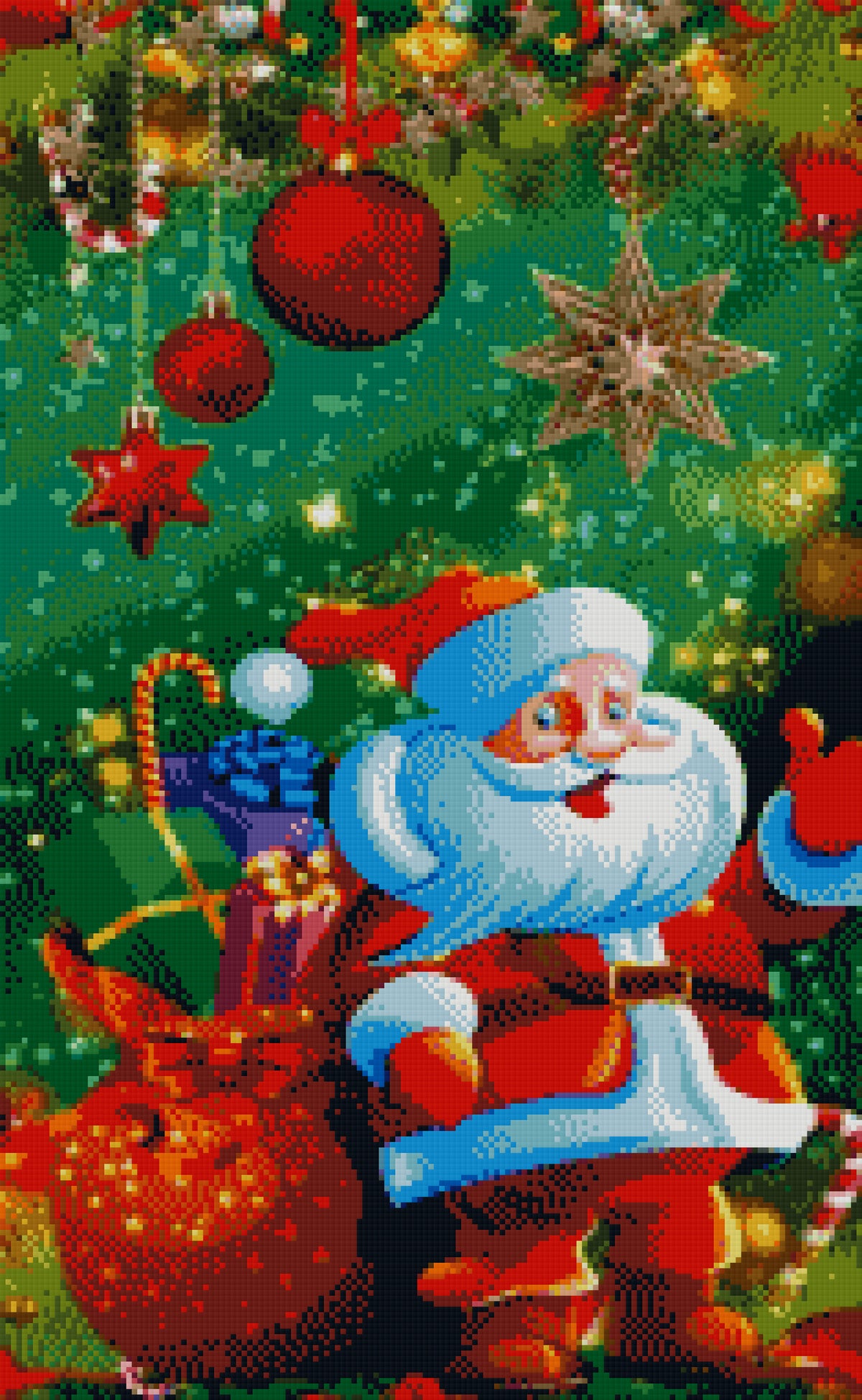 DIAMOND PAINTING - WEIHNACHTSMANN